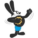 Oswald the Lucky Rabbit VK sticker #2