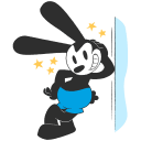 Oswald the Lucky Rabbit VK sticker #14