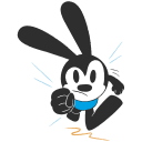 Oswald the Lucky Rabbit VK sticker #20