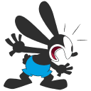 Oswald the Lucky Rabbit VK sticker #23