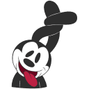 Oswald the Lucky Rabbit VK sticker #24
