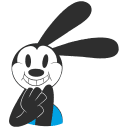 Oswald the Lucky Rabbit VK sticker #25