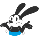 Oswald the Lucky Rabbit VK sticker #26