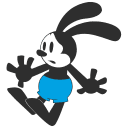 Oswald the Lucky Rabbit VK sticker #32
