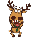 The Deer VK sticker #19