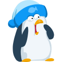Стикер ВК Пингвин Джордж #17