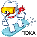 Polar Misha VK sticker #29