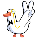 Polite Goose VK sticker #48