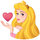 Princess Aurora VK sticker #2