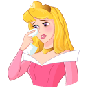 Princess Aurora VK sticker #20