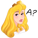 Princess Aurora VK sticker #22