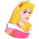Princess Aurora VK sticker #23
