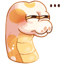 Puffy Python VK sticker #27