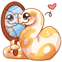 Puffy Python VK sticker #42