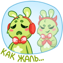 Rabbit Pinney VK sticker #20