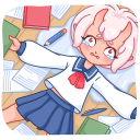 Schoolgirl Oni-chan VK sticker #11