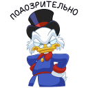 Scrooge McDuck VK sticker #3