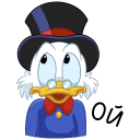 Scrooge McDuck VK sticker #4