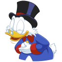 Scrooge McDuck VK sticker #19
