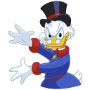 Scrooge McDuck VK sticker #31