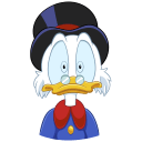 Scrooge McDuck VK sticker #33