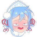 Snow Maiden Yuko VK sticker #21