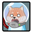 Space Ranger Akio VK sticker #23