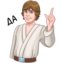 Star Wars. The Sides of the Force VK sticker #16
