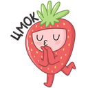 Strawberry VK sticker #9