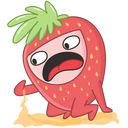 Strawberry VK sticker #24