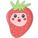 Strawberry VK sticker #31