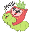 Strawberry VK sticker #32