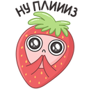 Strawberry VK sticker #33
