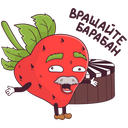 Stupid Strawberry VK sticker #17
