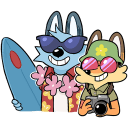 Summer with Ron and Ray VK sticker #11