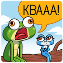 Froggy and Croaky VK sticker #9