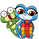 Froggy and Croaky VK sticker #20
