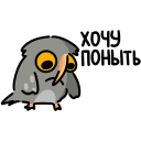 Vova the Owl VK sticker #8