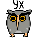 Vova the Owl VK sticker #43