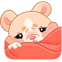 Warm Mice Hugs VK sticker #36