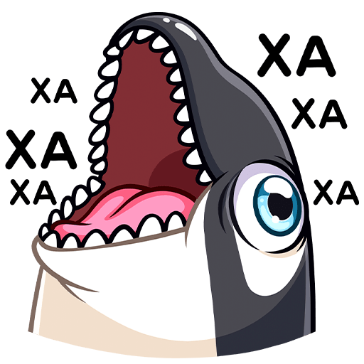 VK Orca stickers